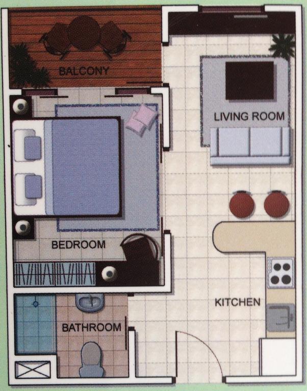 Umalas Apartment Kerobokan Eksteriør bilde